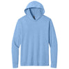 Next Level Men's Heather Columbia Blue Apparel CVC Long Sleeve Hoodie