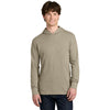 Next Level Men's Heather Tan Apparel CVC Long Sleeve Hoodie