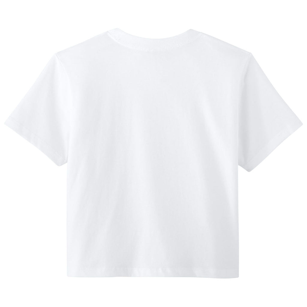 Next Level Women's White Heavyweight Boxy Tee
