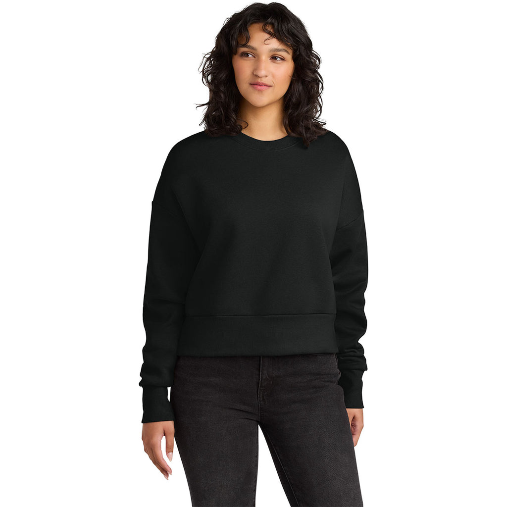 Next Level Women's Black Heavyweight Sweatshirt