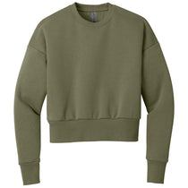 Next Level Women's Light Olive Heavyweight Sweatshirt