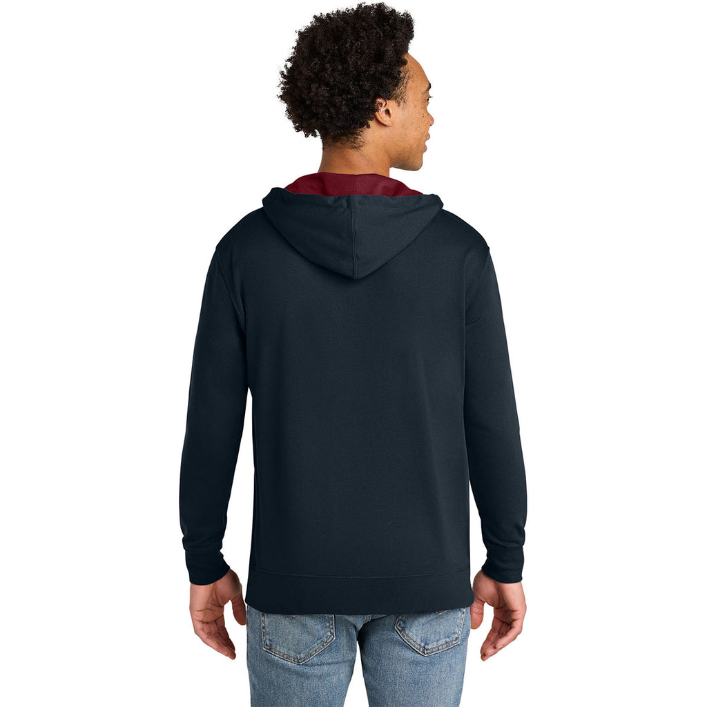 Next Level Men's Midnight Navy/Cardinal Laguna Hoodie