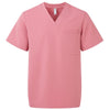 Onna Men's Calm Pink Limitless V-Neck Stretch Scrub Top