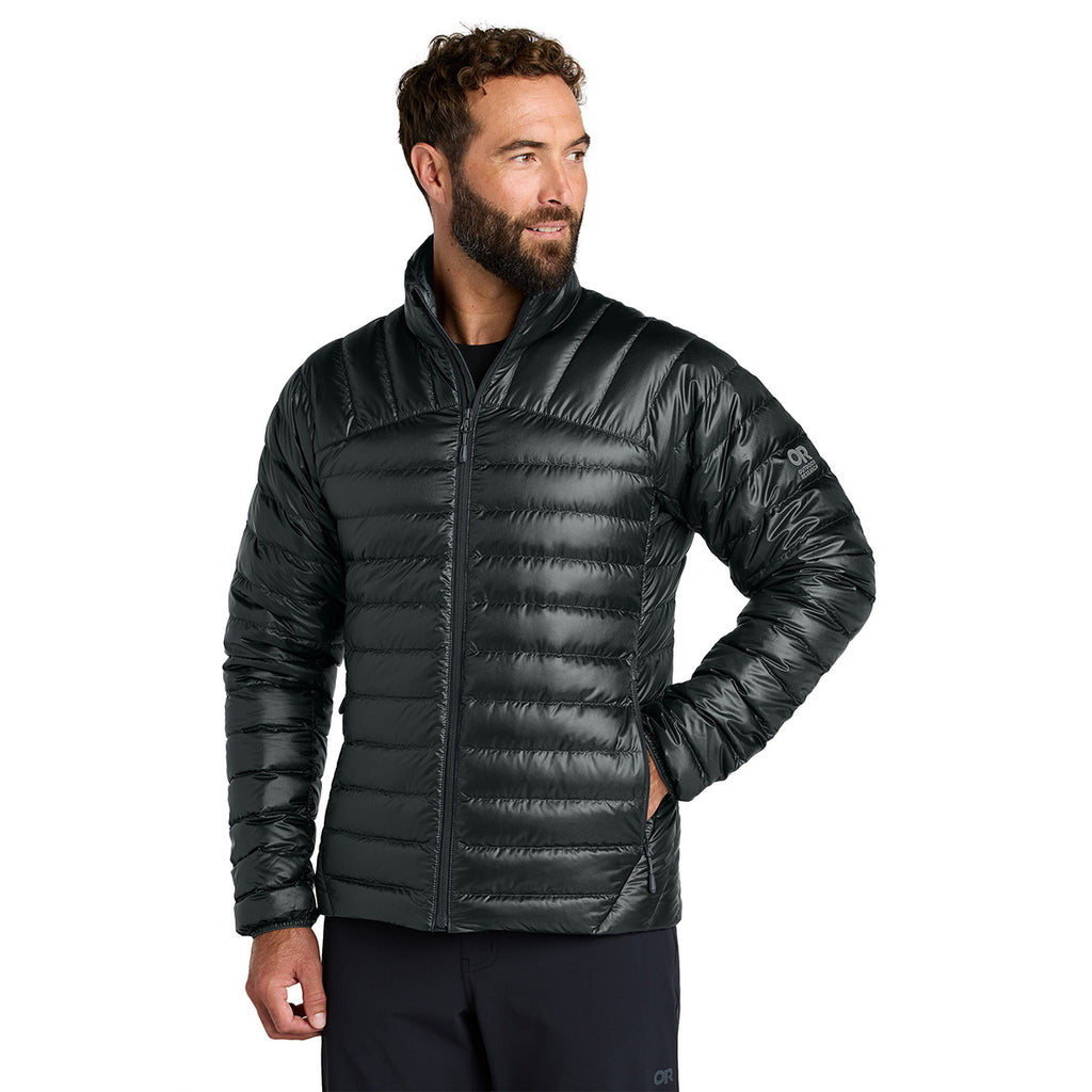 Outdoor Research Men's Black 800 Tech Down Jacket