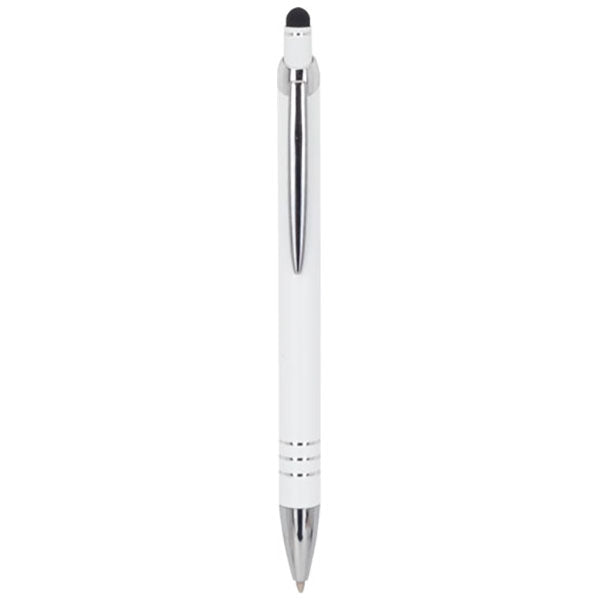 SnugZ White Camden Recycled Aluminum Pen