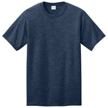 Port & Company Unisex Team Navy Heather CVC Tee