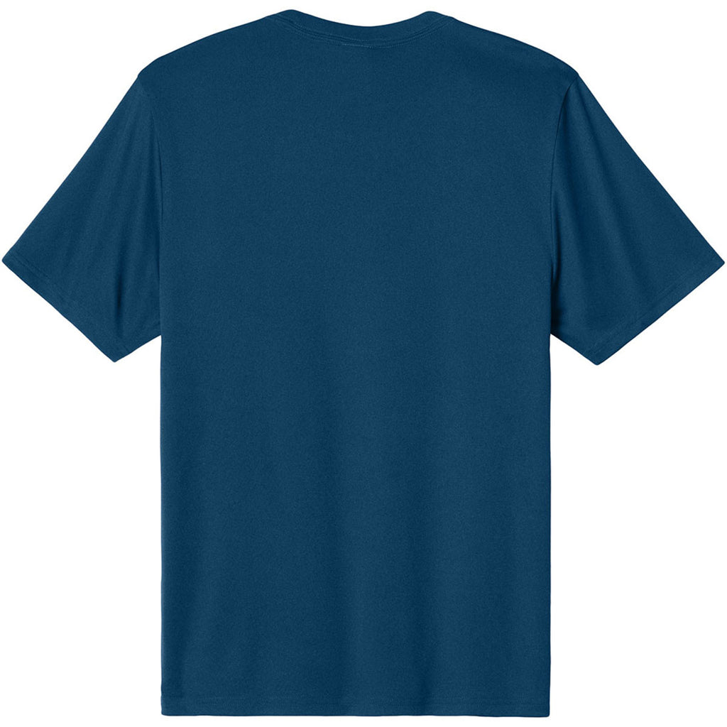 Port & Company Men's Vintage Sapphire Heather Performance Tee