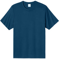 Port & Company Men's Vintage Sapphire Heather Performance Tee