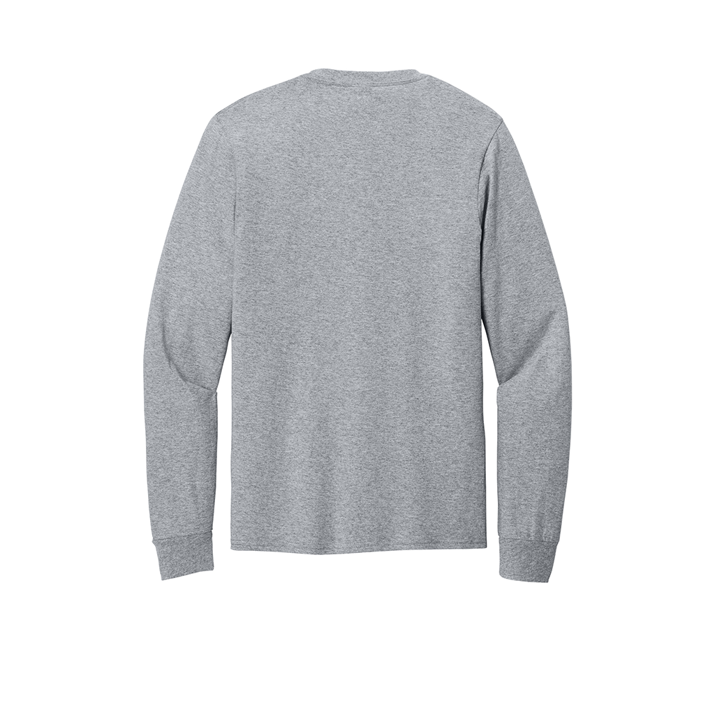 Port & Company Men's Athletic Heather Long Sleeve Core Cotton Tee