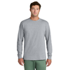 Port & Company Men's Athletic Heather Long Sleeve Core Cotton Tee