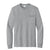 Port & Company Men's Athletic Heather Long Sleeve Essential Pocket Tee