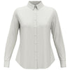 Perry Ellis Women's Quite Shade/White Mini Grid Woven Shirt