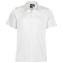 Stormtech Men's White Eclipse H2X-Dry Pique Polo