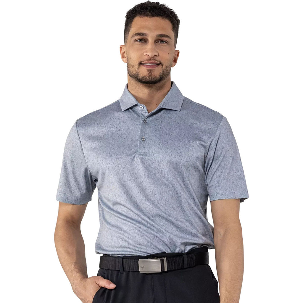Levelwear Men's Pebble Graph Polo