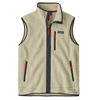 Patagonia Men's Pelican w/Smolder Blue Retro Pile Vest