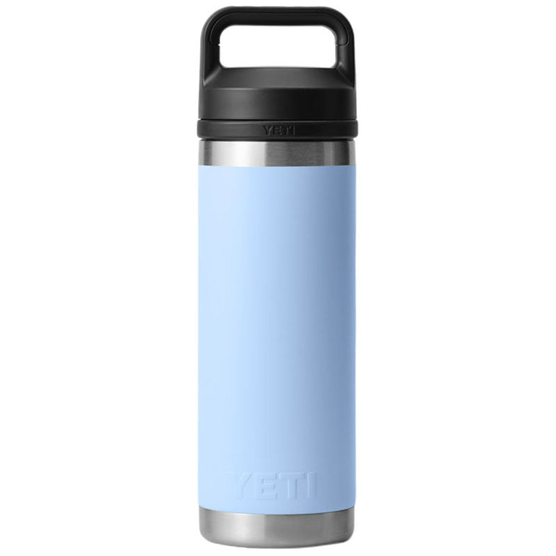 YETI Big Sky Blue Rambler 18 oz Bottle with Chug Cap
