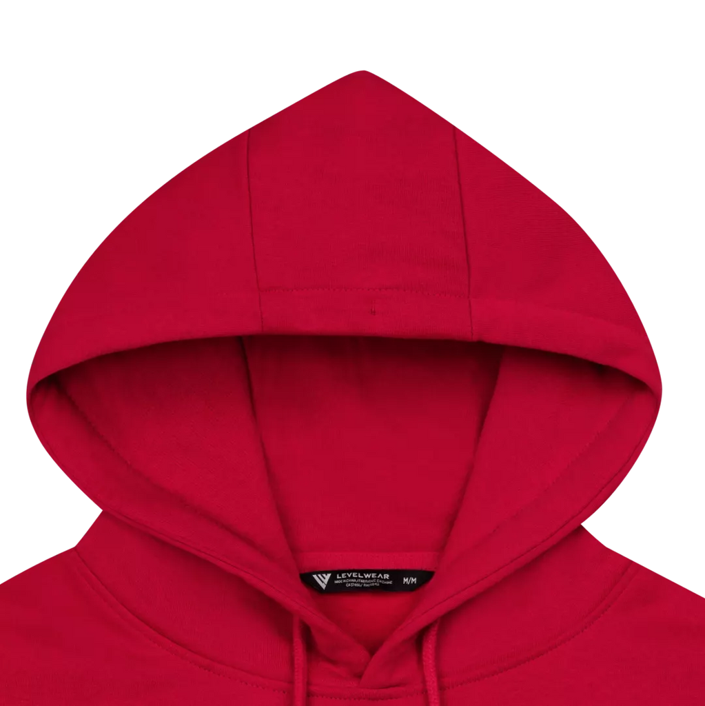 Levelwear Men's Flame Red Podium Hoody