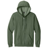 Gildan Men's Military Green Softstyle Midweight Fleece Full-Zip Hooded Sweatshirt