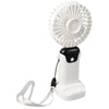 Bullet White Rechargeable Personal LED Fan
