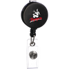 Bullet Black Round Badge Holder