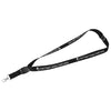 Bullet Black Flat Panel Lanyard