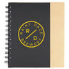 Bullet Black 6.5'' x 7'' FSC Mix Lock-it Spiral Notebook