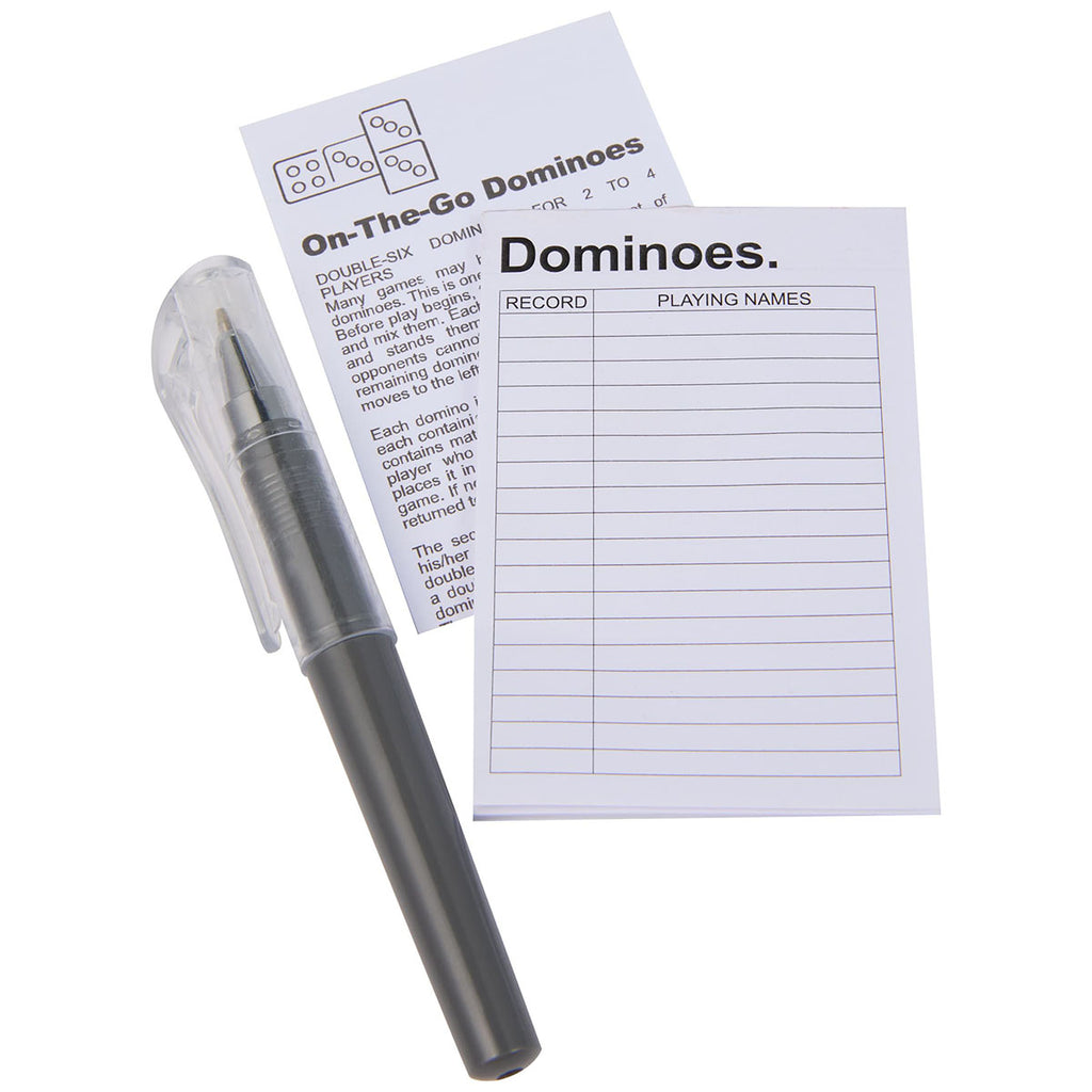 Bullet Clear On-The-Go Dominoes Set