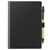 Bullet Black 5'' x 7'' FSC Mix Spiral Notebook with Pen