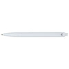 Bullet White Recycled ABS Plastic Gel Pen