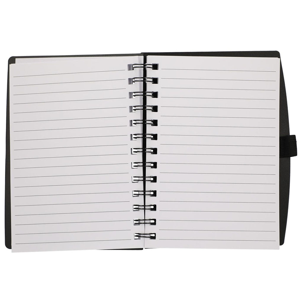 Bullet Black FSC Recycled Coordinator Spiral Notebook