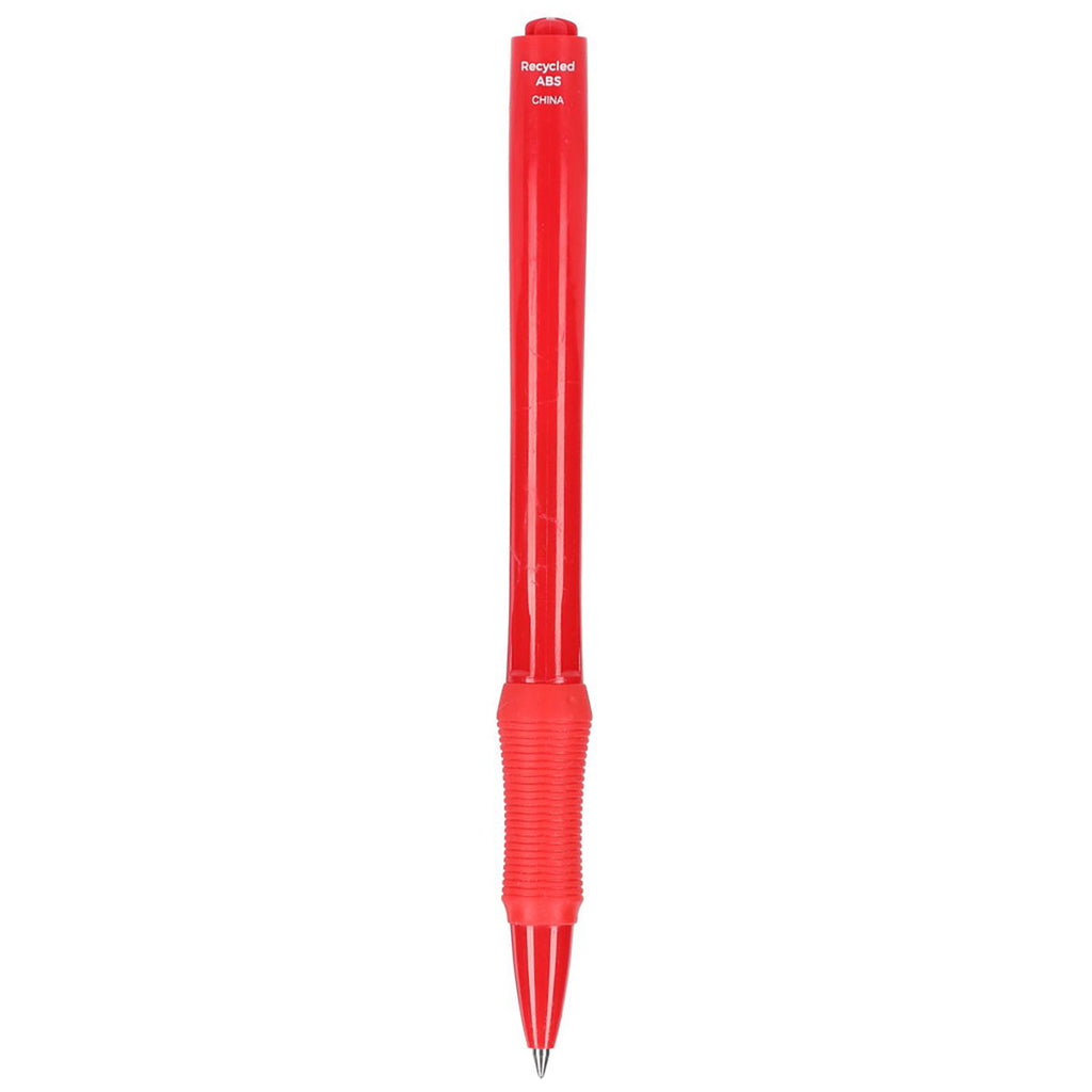 Bullet Red Slim Recycled ABS Gel Pen