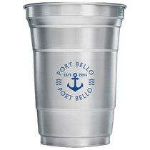 Top Cup Grey Aluminum Cup 16Oz Sm