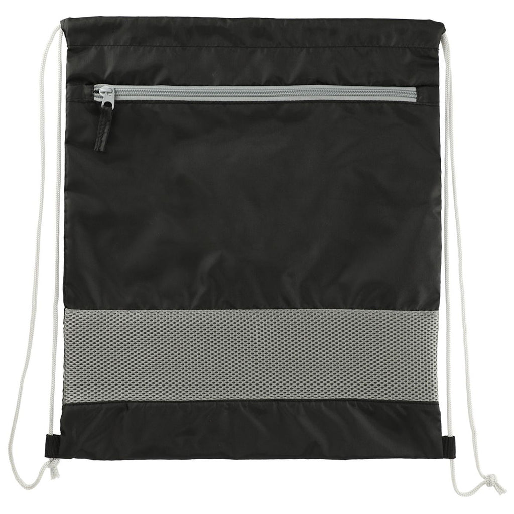 Bullet Black Sparks Recycled Drawstring Bag