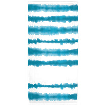 Towel Specialties Turquoise Good Vibes Cabana Stripe Beach Towel Sm
