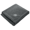 Bullet Black Heathered Fleece Throw Blanket 50'' x 60'' Unfolded