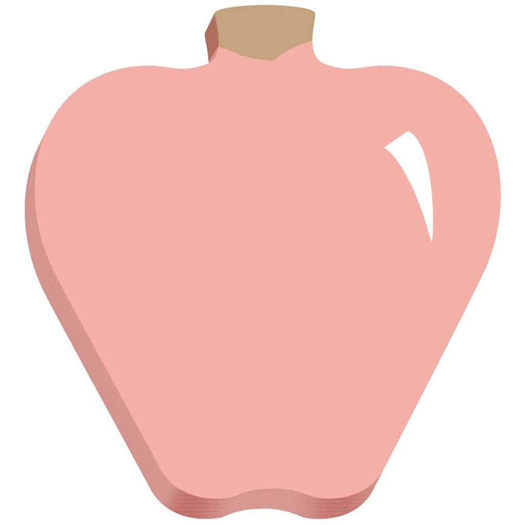 Souvenir White Sticky Note 3" x 3" Die Cut Pad, 25 sheet