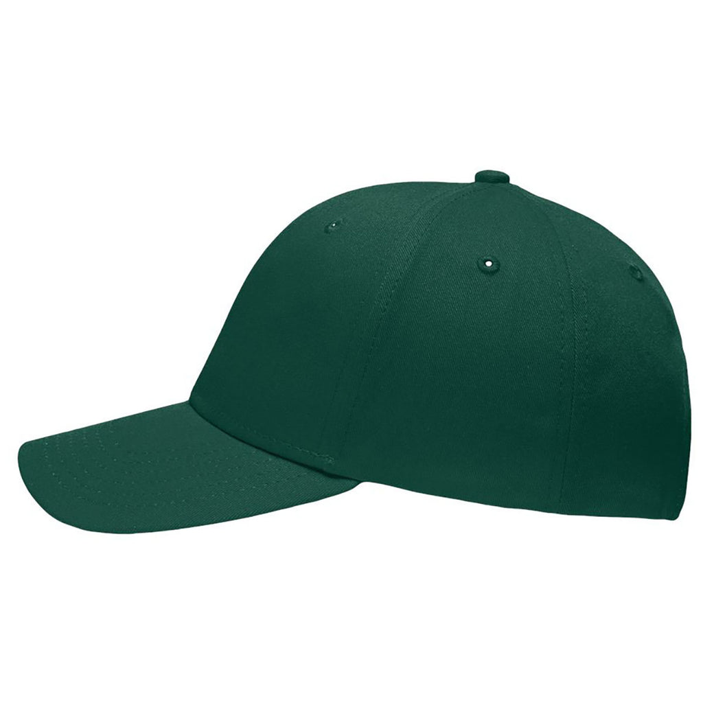 Sportsman Forest Green Lo-Pro Solid Back Traditional Trucker Cap