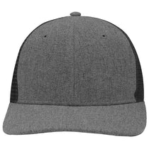 Sportsman Black Heather/Black Modern Six-Panel Trucker Fit Cap