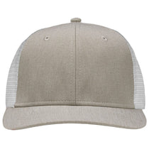 Sportsman Grey Heather/White Modern Six-Panel Trucker Fit Cap