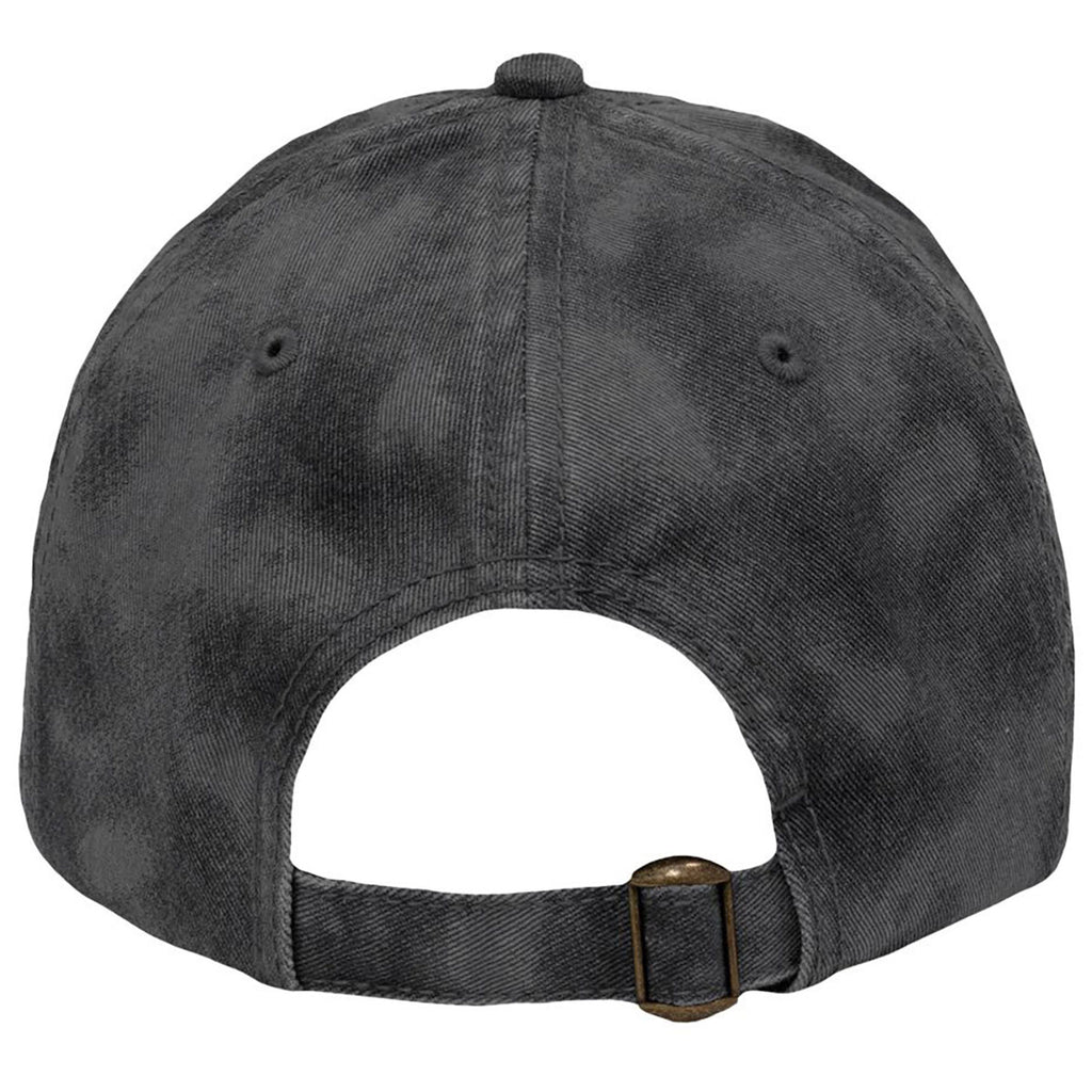 Sportsman Old Wash Black Dad Hat Fit