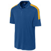 Sport-Tek Men's True Royal/ Gold Competitor United Polo