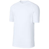 Sport-Tek Men's White PosiCharge Compression 1/2-Sleeve Tee