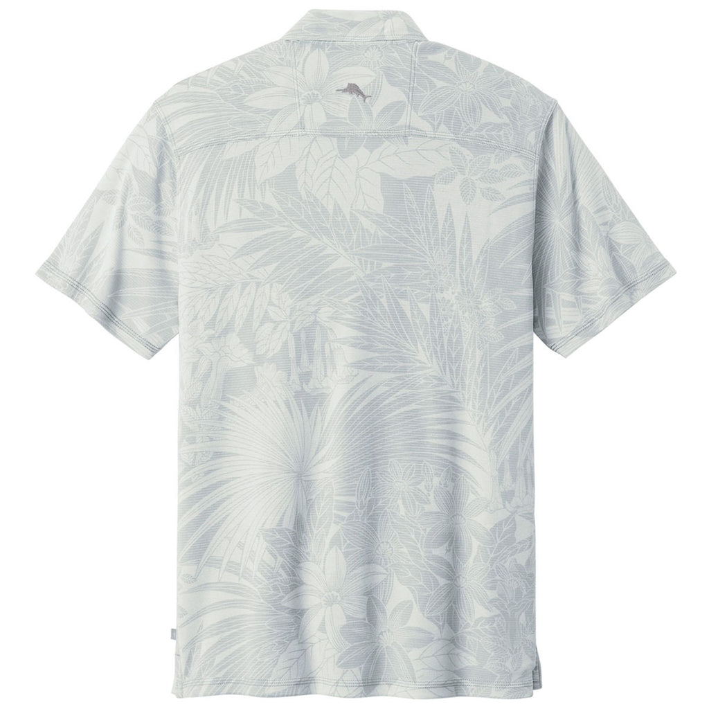 Tommy Bahama Men's Zinc Grey Santiago Paradise Polo