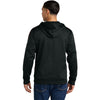 Sport-Tek Men's Black/ Deep Red Sport-Wick Fleece United Pullover Hoodie