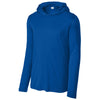 Sport-Tek Unisex True Royal Posi-UV Pro Long Sleeve Hoodie