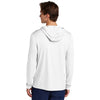 Sport-Tek Unisex White Posi-UV Pro Long Sleeve Hoodie