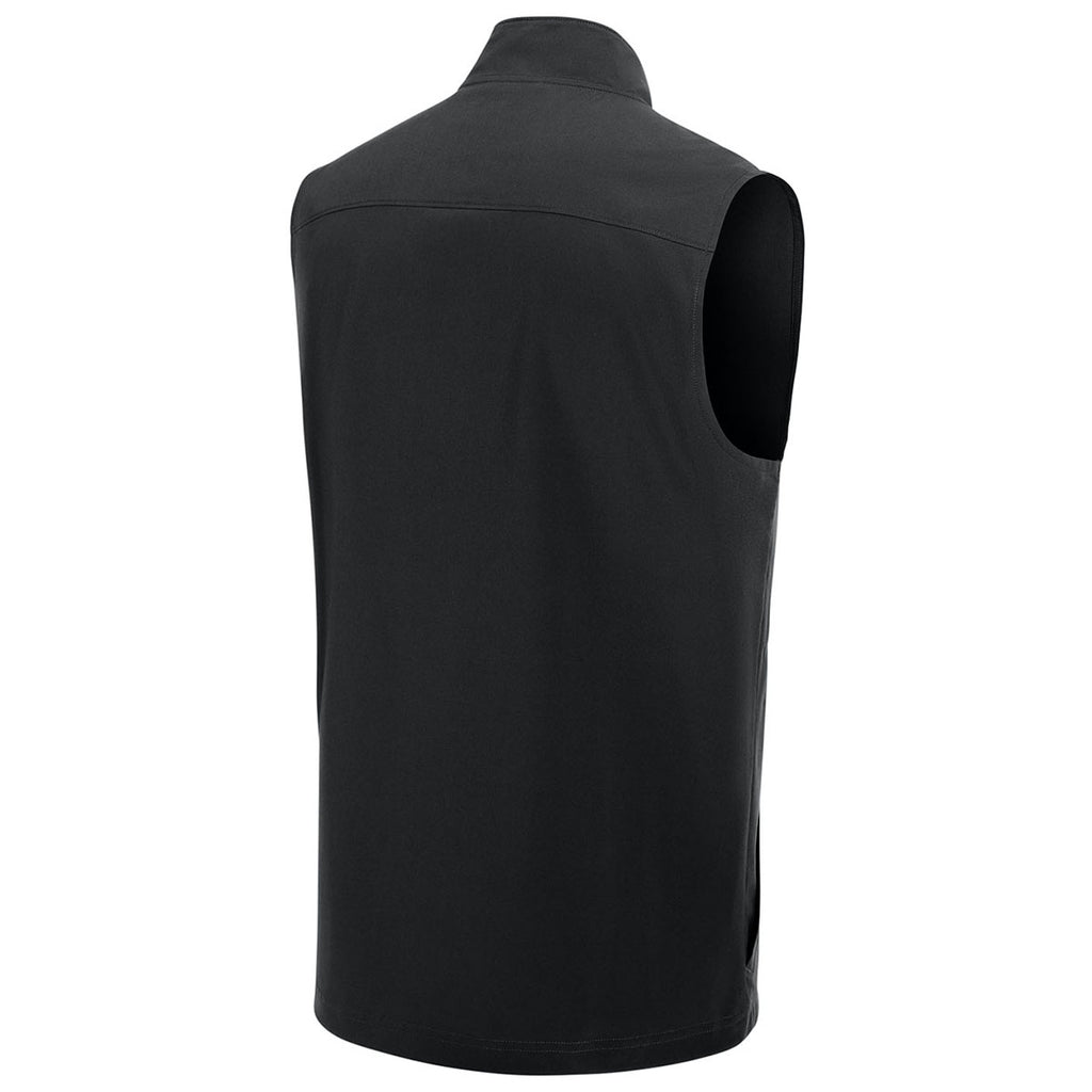 Sport-Tek Men's Black Repeat 1/4-Zip Vest