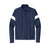 Sport-Tek True Navy/White Men's Travel Full-Zip Jacket