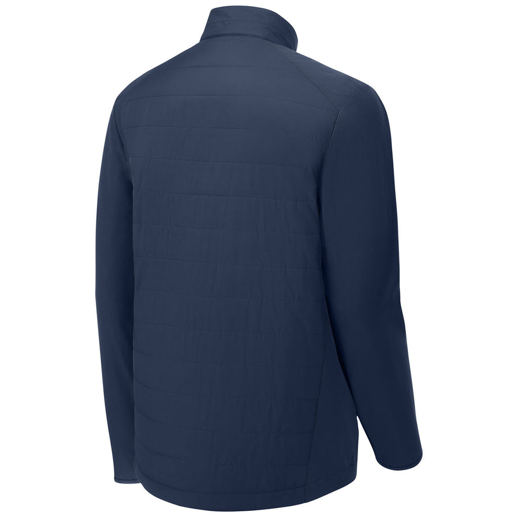 Sport-Tek Men's True Navy Teknical Hybrid Jacket