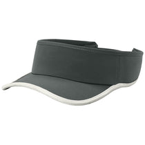 Sport-Tek Iron Grey/White Repeat Visor